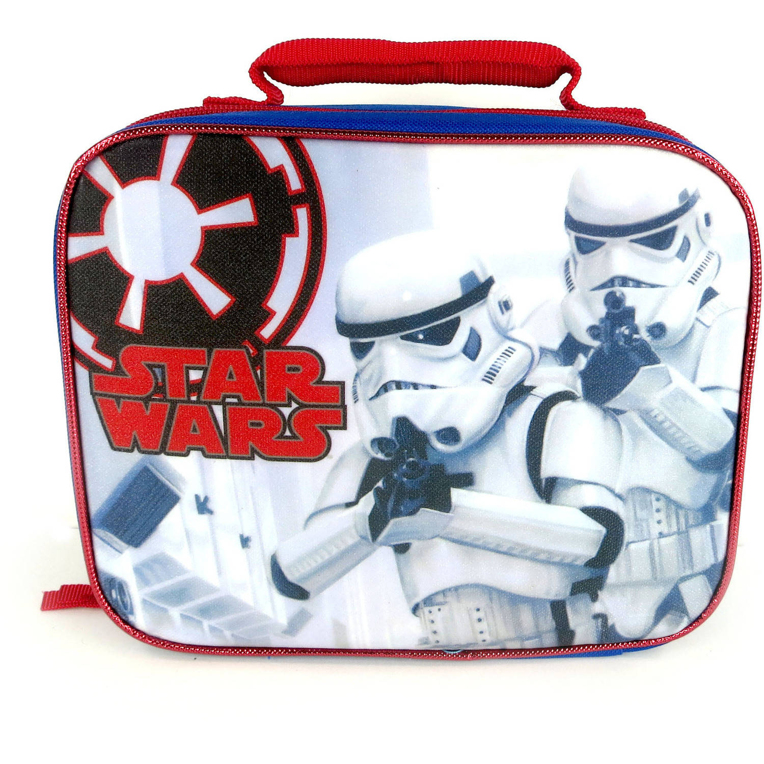 DISNEY STAR WARS SCHOOL 3 RING BINDER PENCIL POUCH STORM TROOPERS FREE USA SHIP